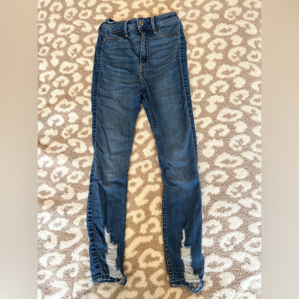 hollister jeans size 00